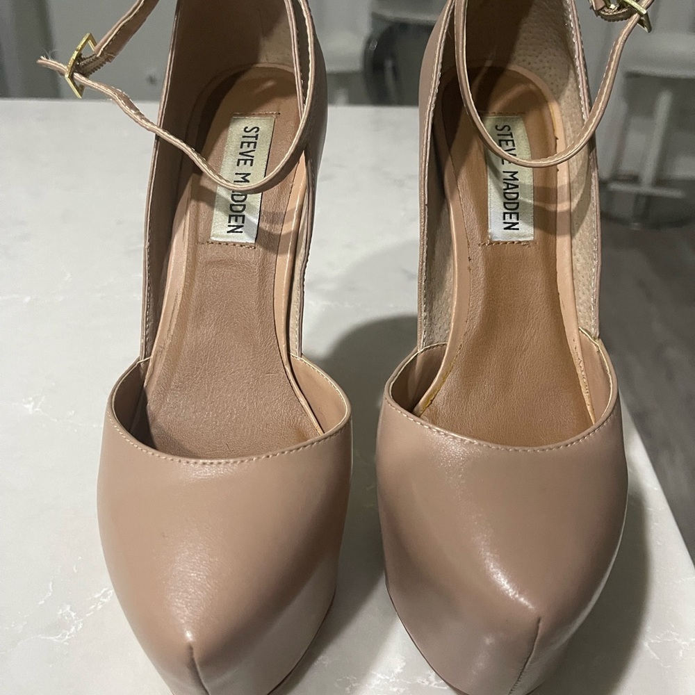 Steve Madden Blush Pink Heels